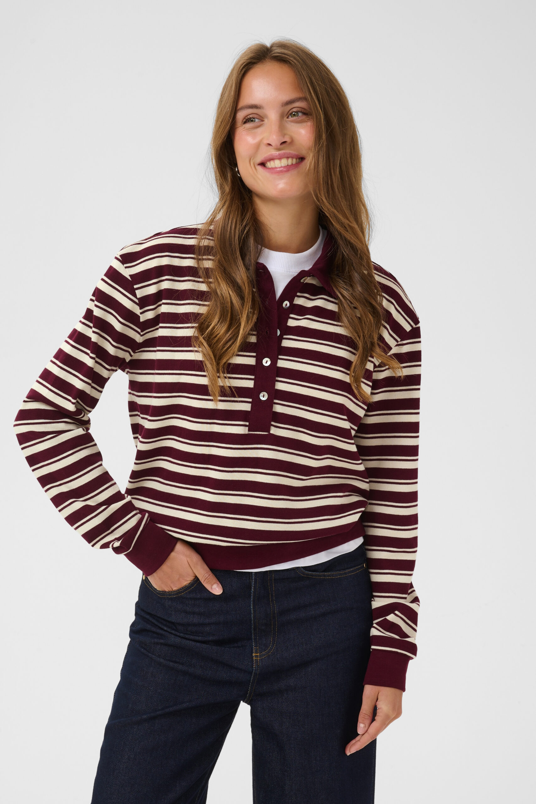 Marjorie Tröja - Port Royale W. White Stripe