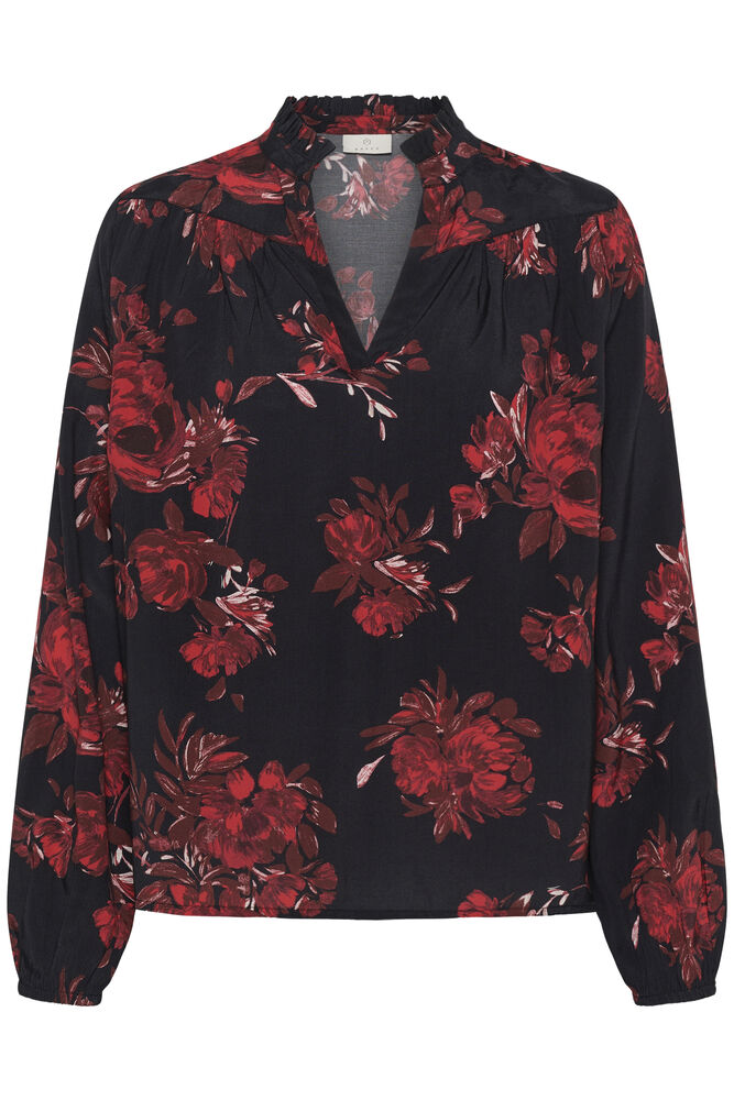 Hope Blus - Black/Red Flower - Bild 7