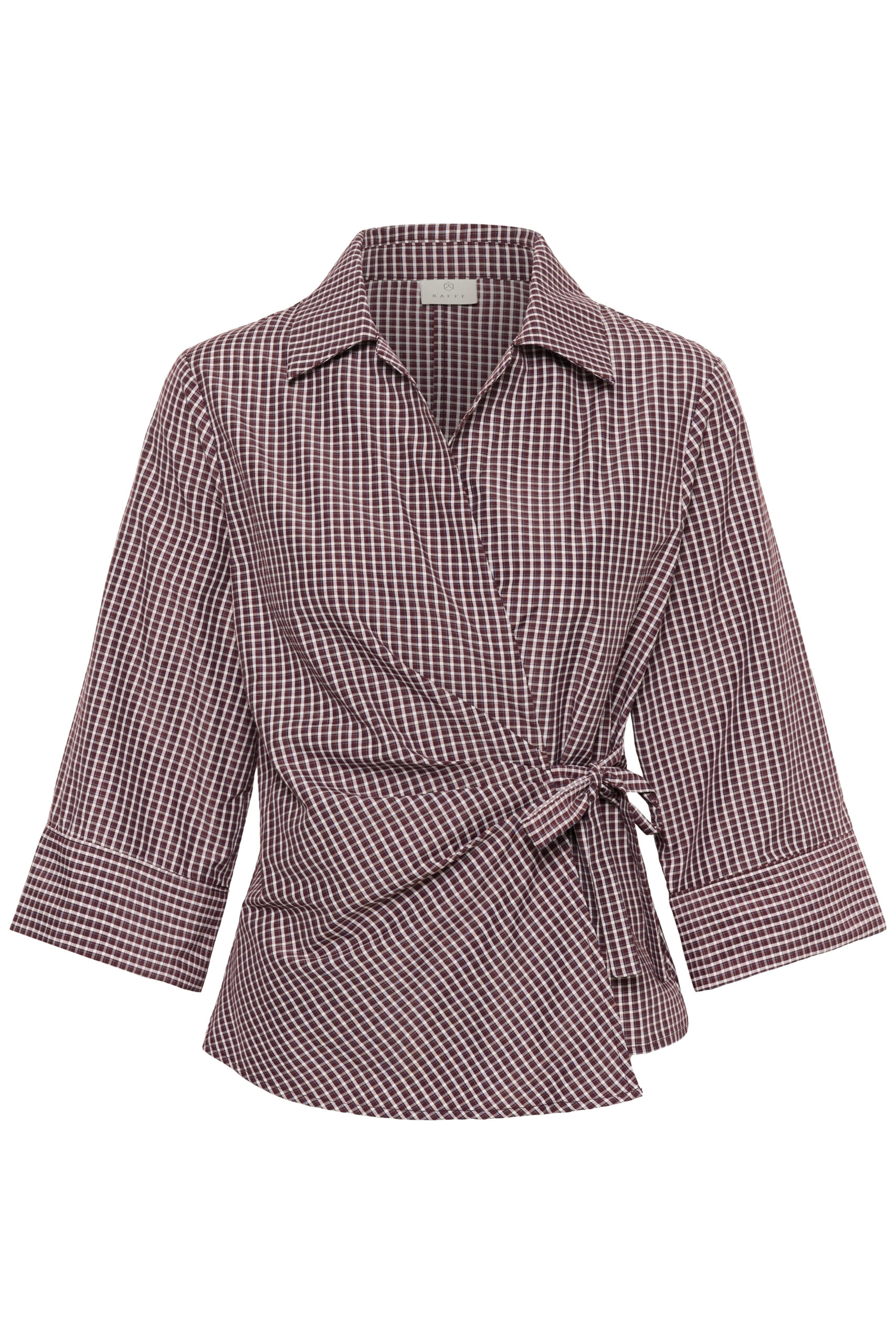 Dinah Omlottblus - Zinfandel/White Check - Bild 10