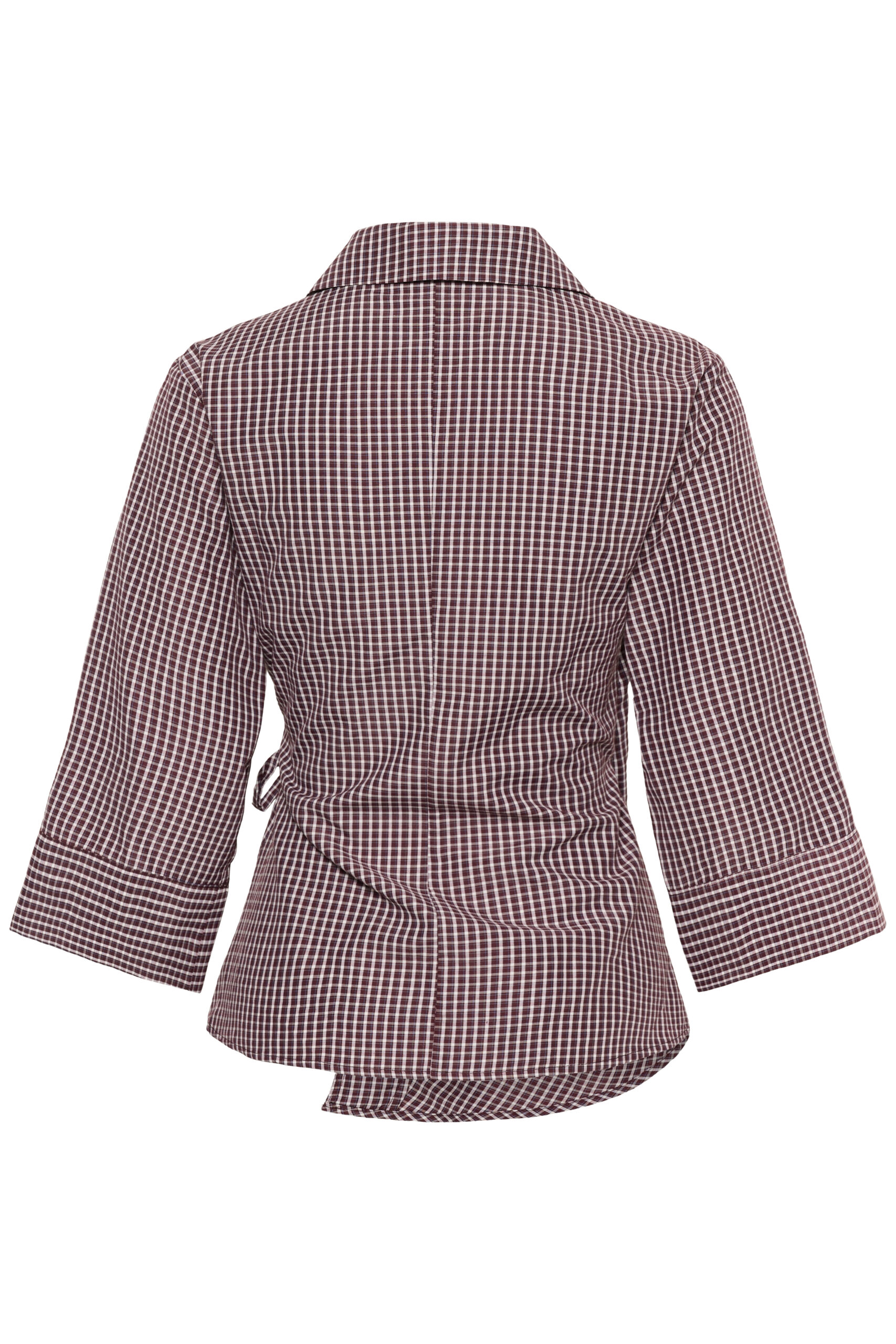 Dinah Omlottblus - Zinfandel/White Check - Bild 11