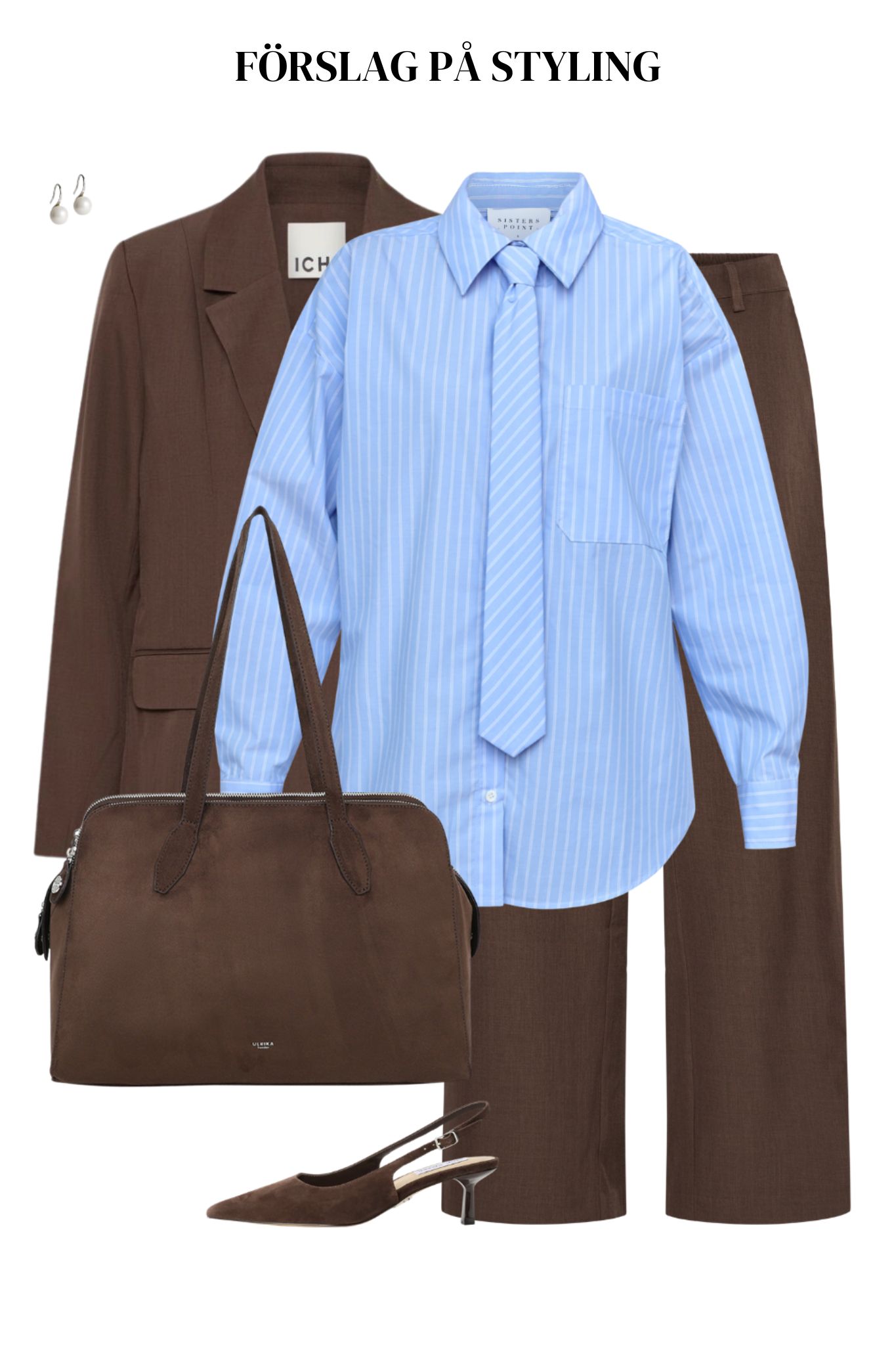 Vanya Skjorta - Blue Stripes - Bild 13