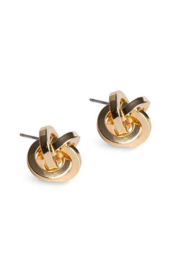 Knot Örhängen – Guld