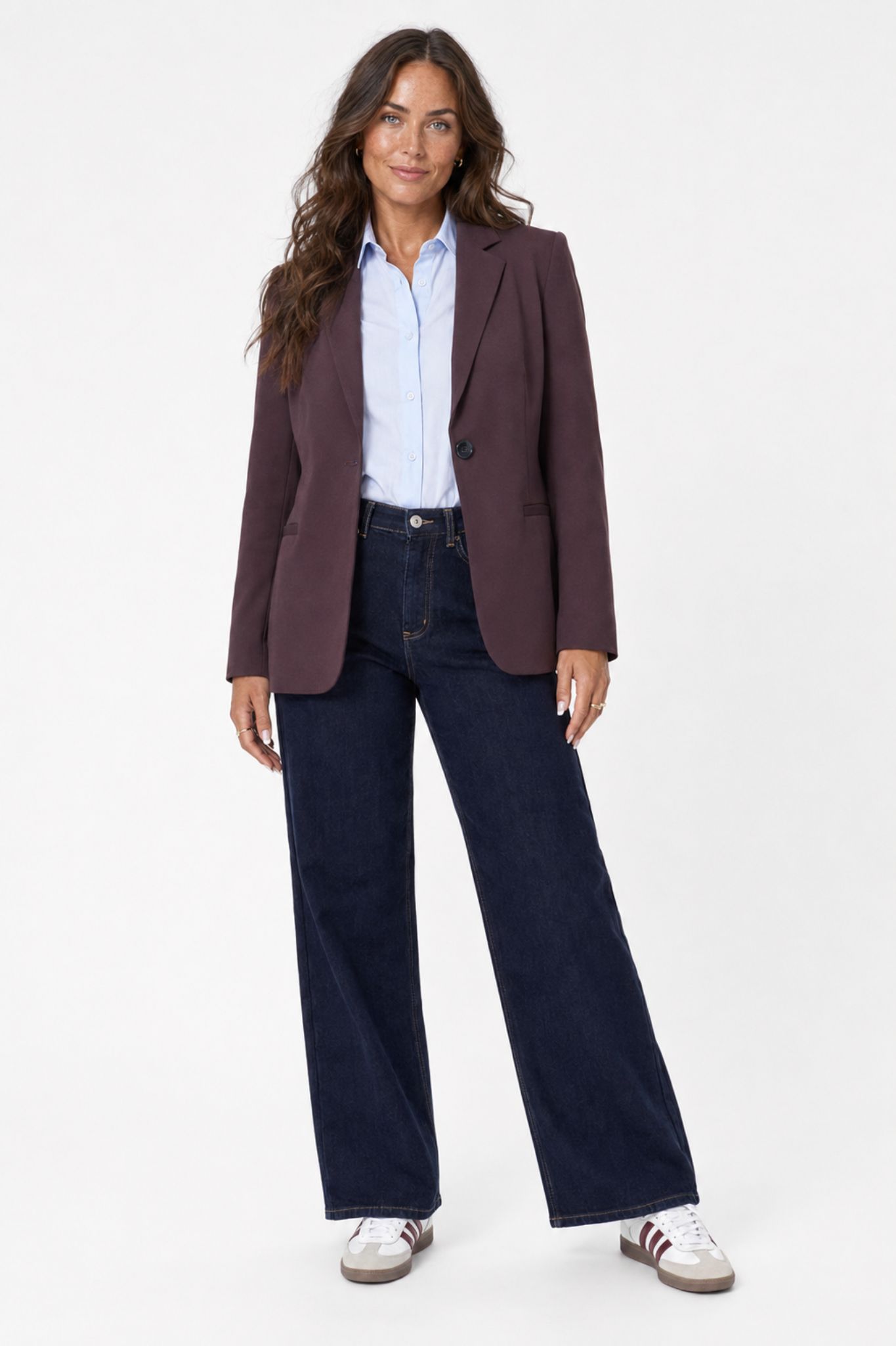 Meadow HW Reg Fit Jeans - Dark Blue Unwashed Denim - Bild 18