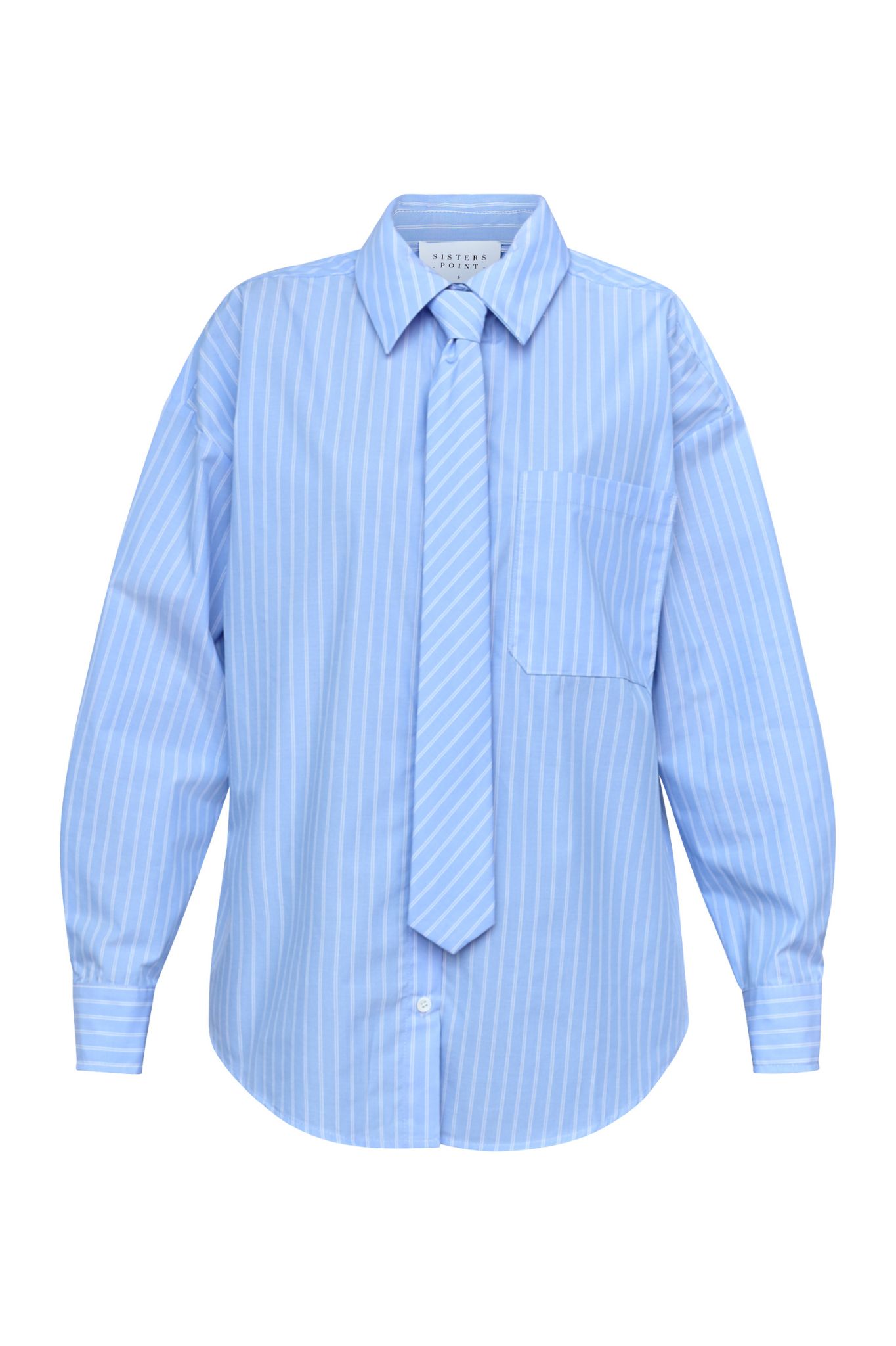 Vanya Skjorta - Blue Stripes - Bild 8