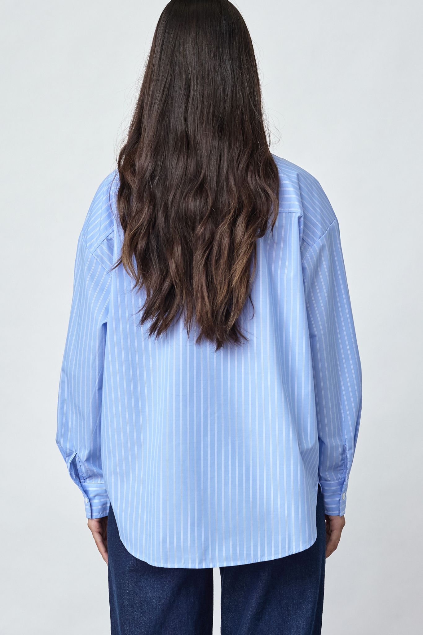 Vanya Skjorta - Blue Stripes - Bild 12