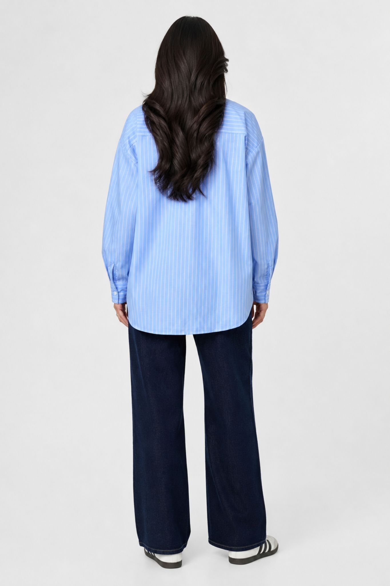 Vanya Skjorta - Blue Stripes - Bild 6