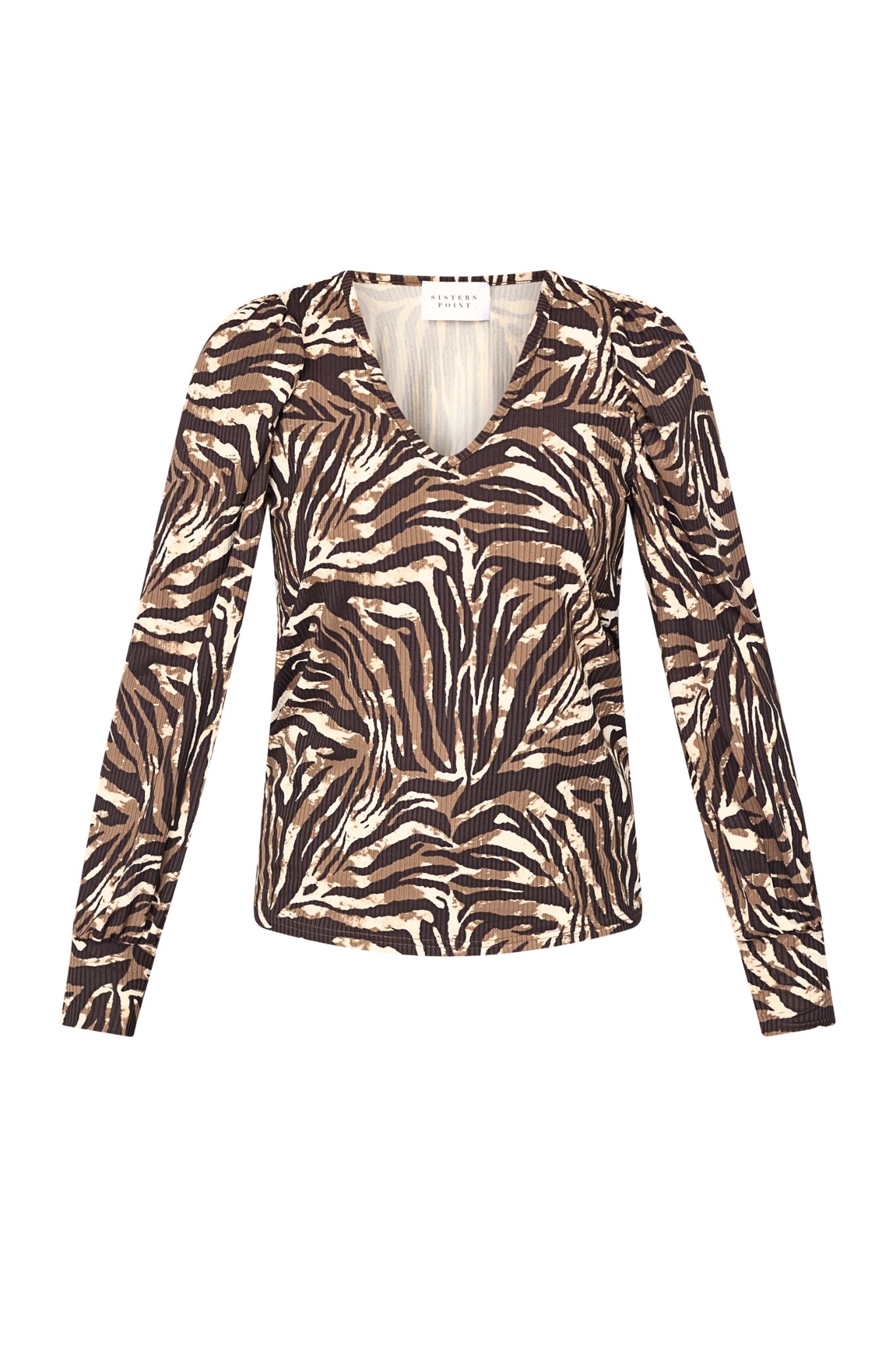 Vya LS Topp - Brown Zebra - Bild 8