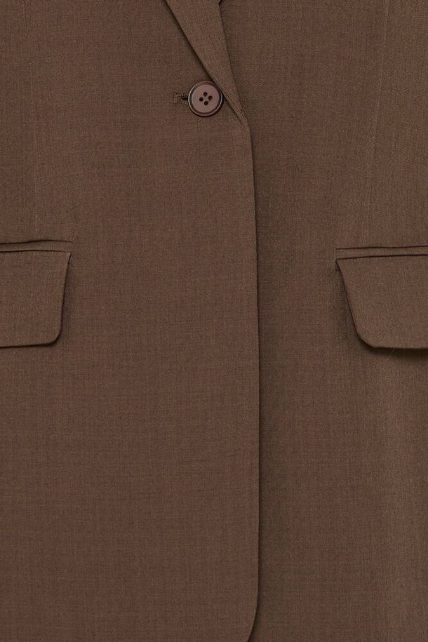 Fava Lång Kavaj - Slate Black Melange - Bild 7