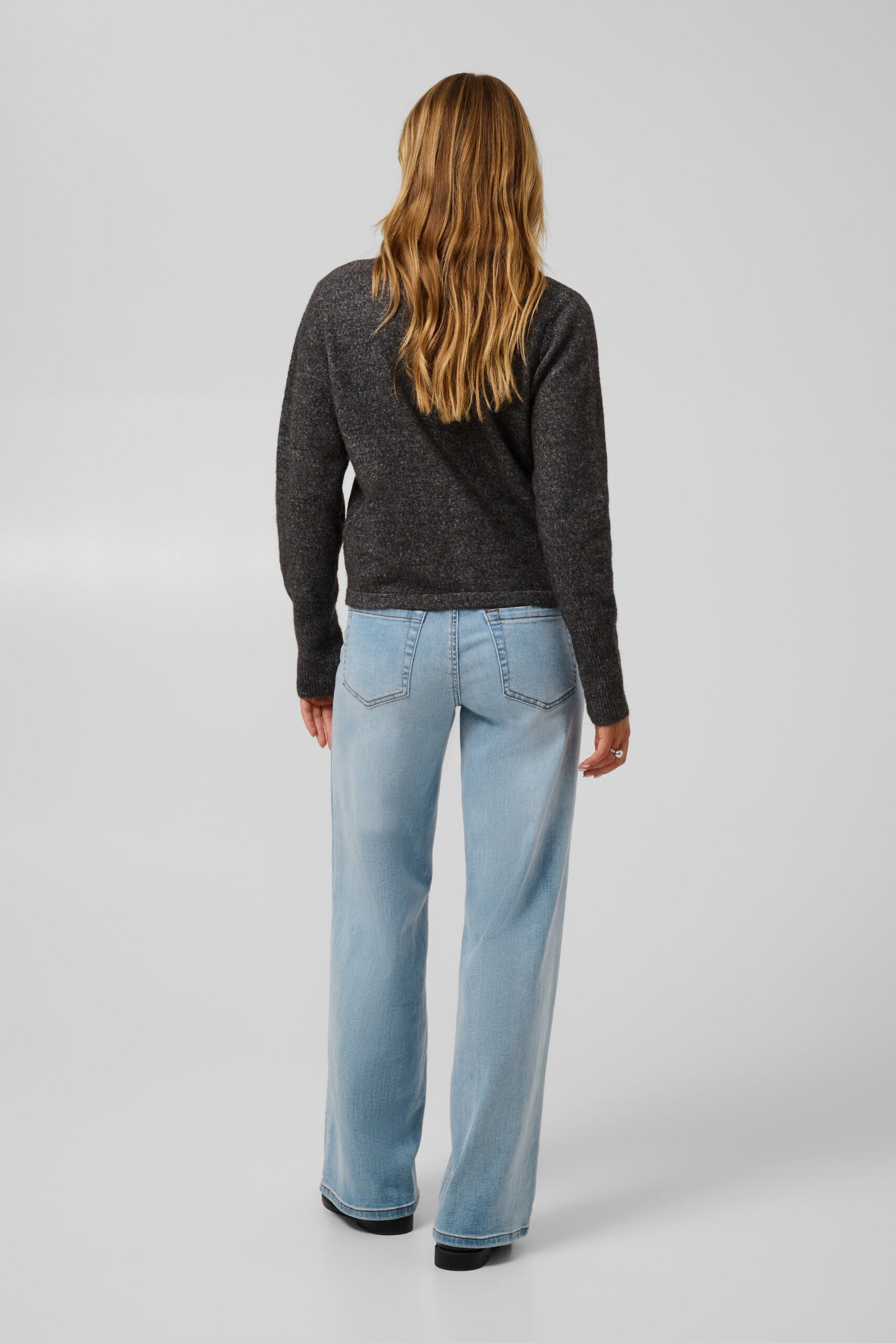 Niel Cardigan - Dark Grey Melange - Bild 7
