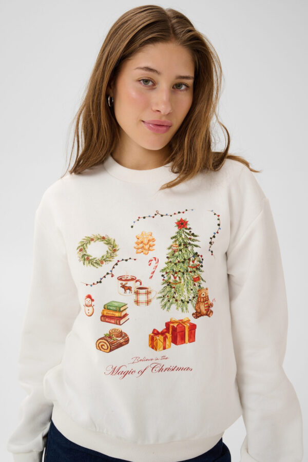 Alice Sweatshirt – Whisper White