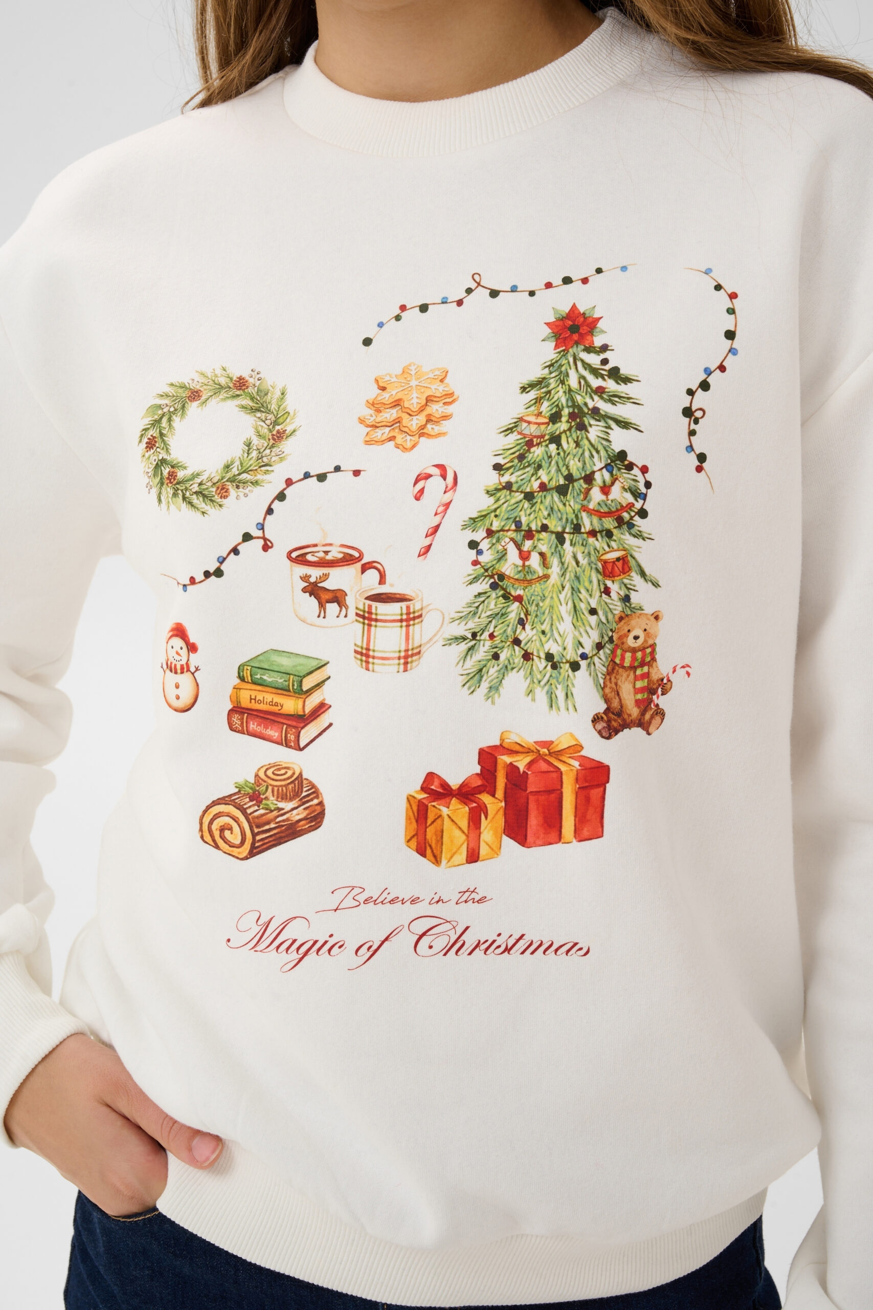 Alice Sweatshirt - Whisper White - Bild 4
