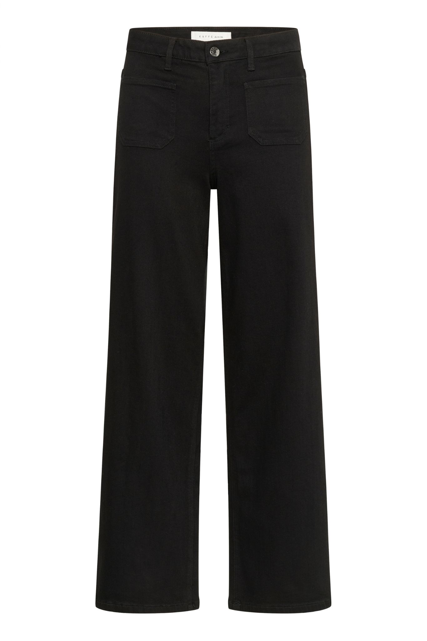 Brook HW Reg Fit Jeans - Black Deep - Bild 3