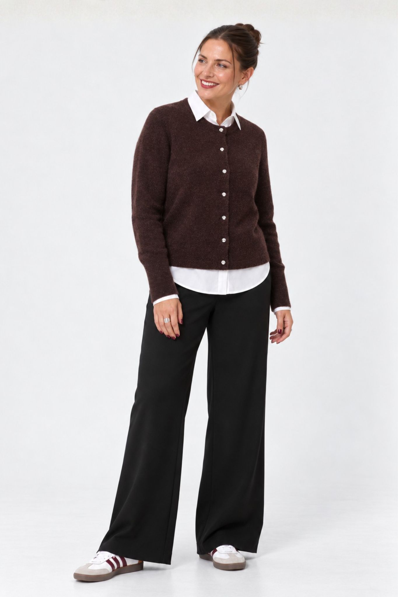 Niel Cardigan - Fudge Melange - Bild 4