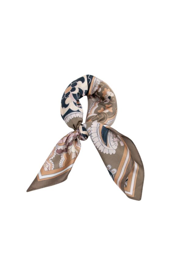 Scarf Paisleymönster – Brun