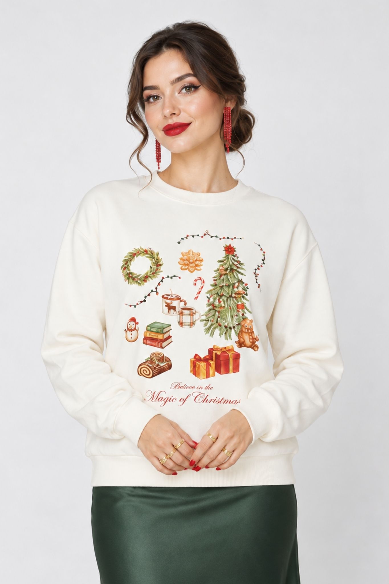 Alice Sweatshirt - Whisper White - Bild 8