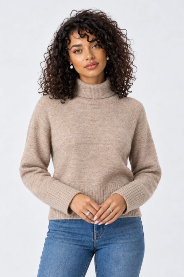 Erin Polotröja – Desert Taupe Melange