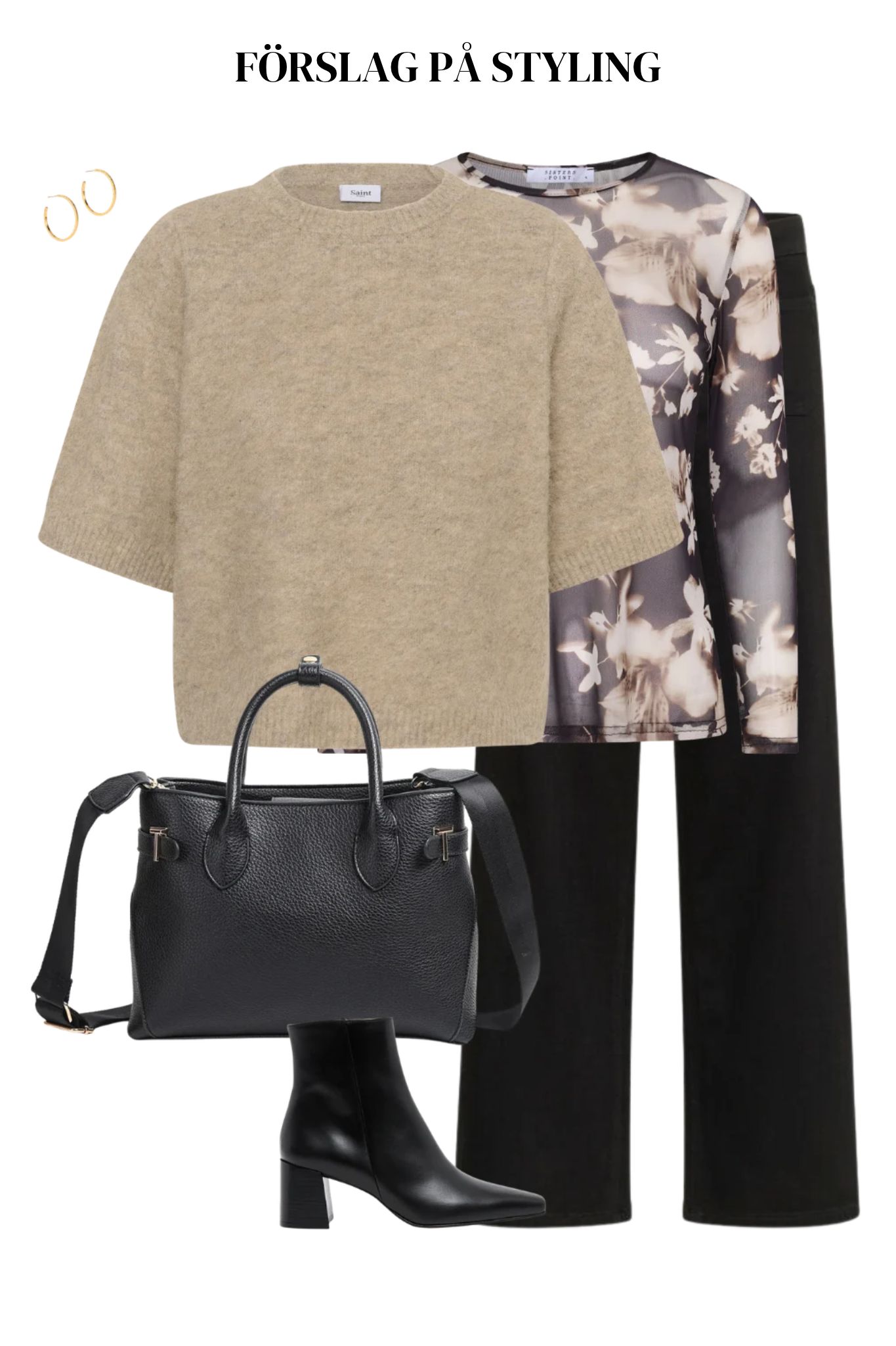 Gani Mesh Topp - Flower - Bild 4