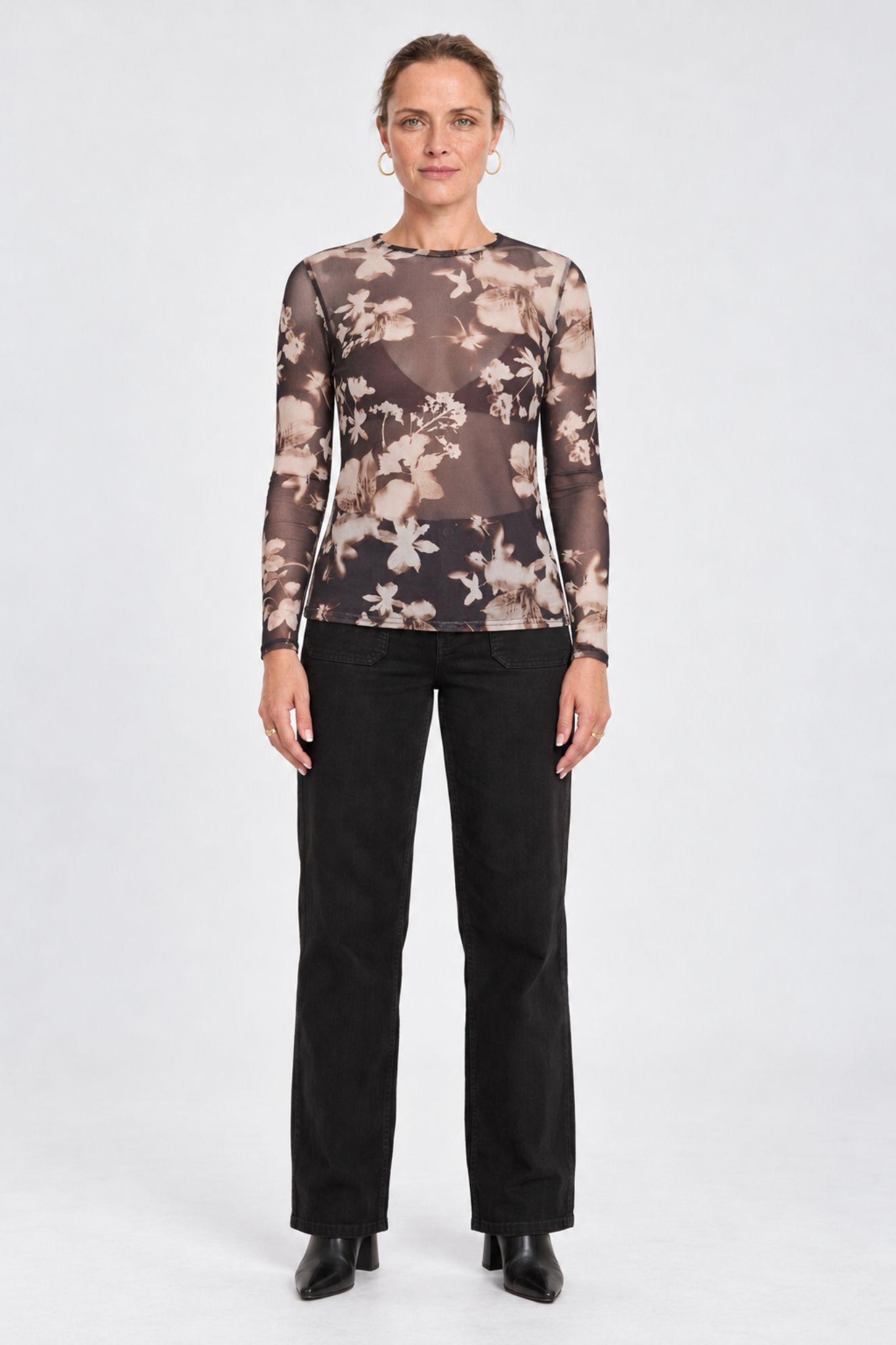 Gani Mesh Topp - Flower - Bild 2