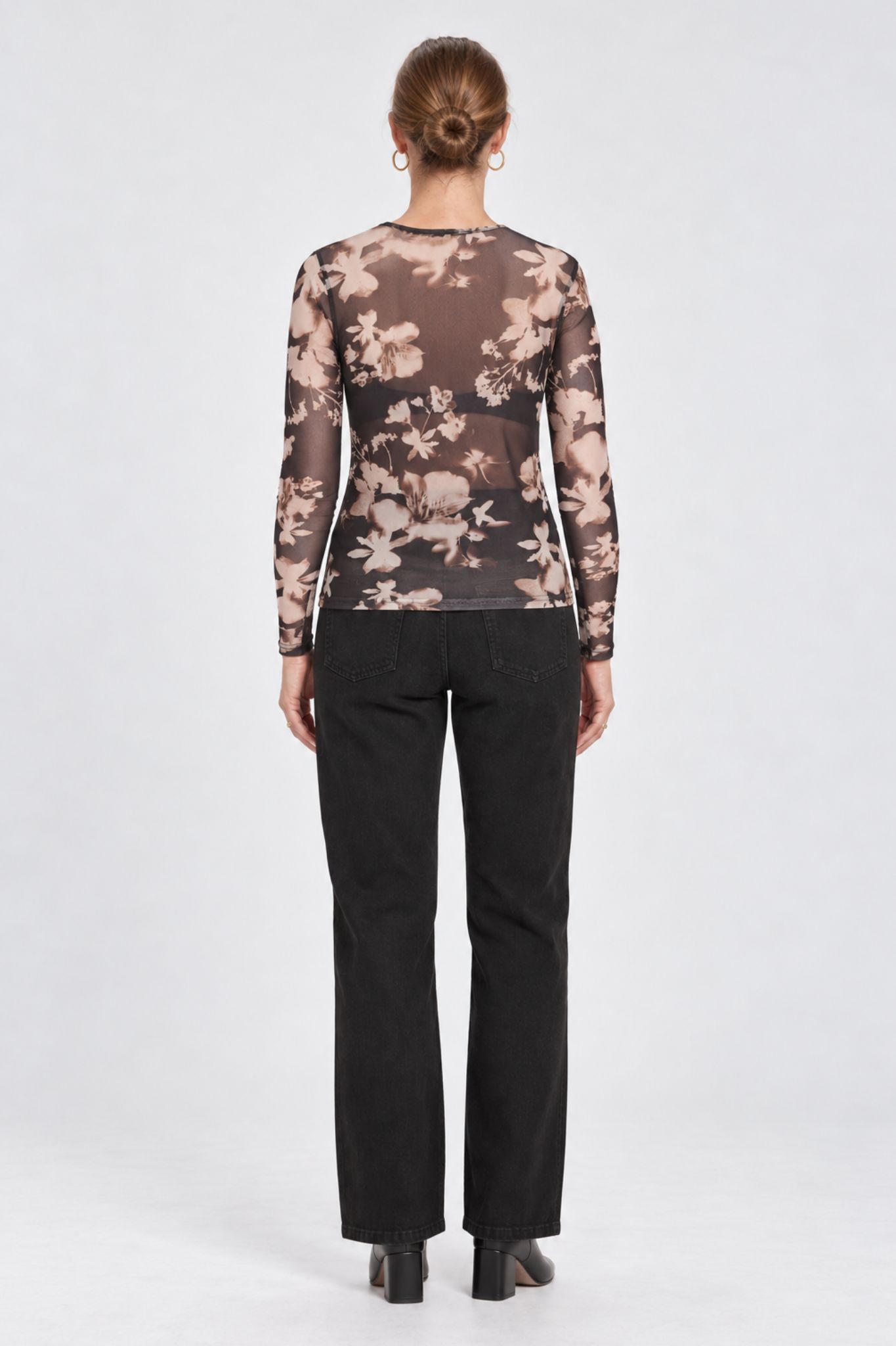 Gani Mesh Topp - Flower - Bild 3