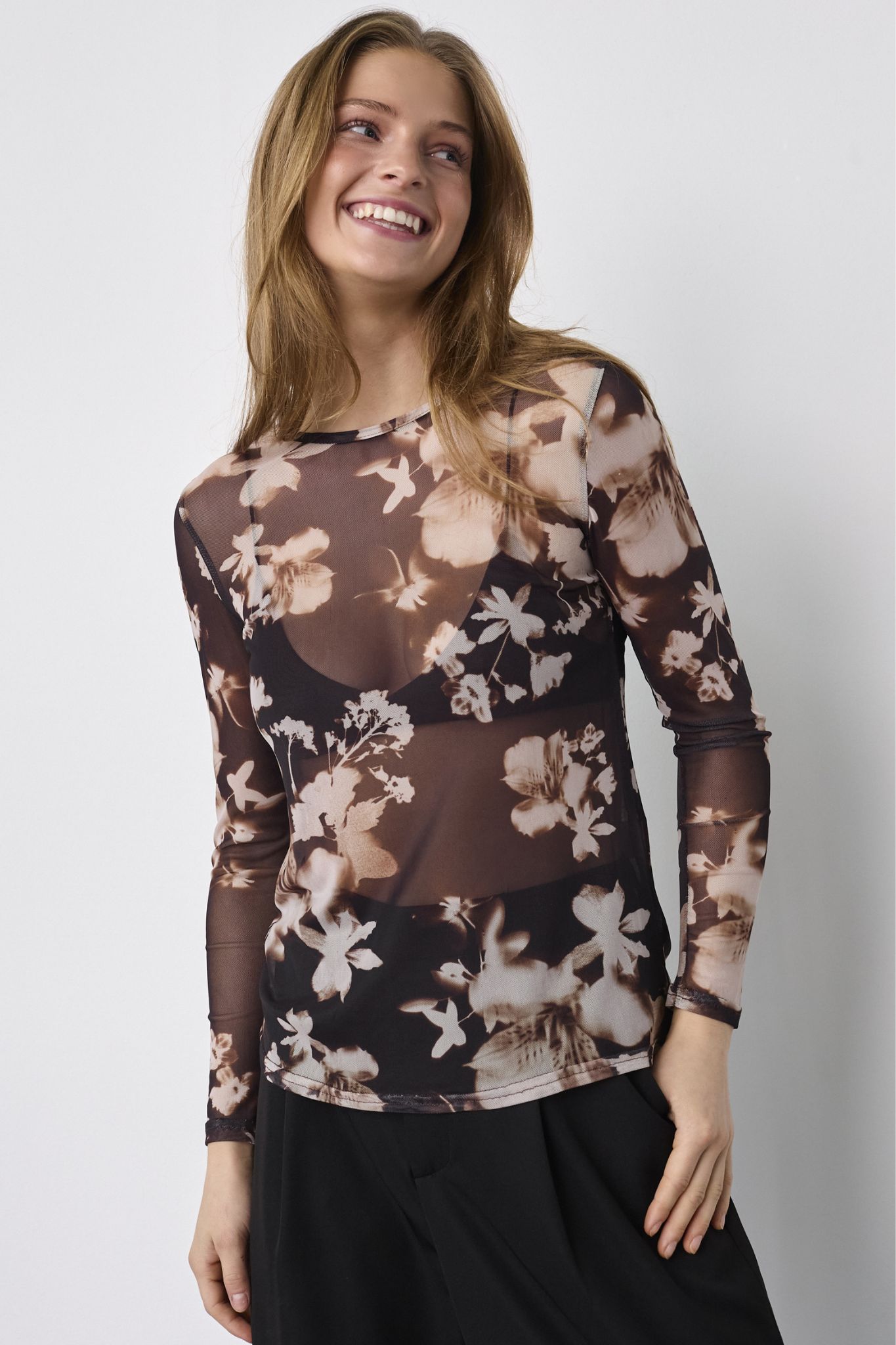 Gani Mesh Topp - Flower - Bild 8